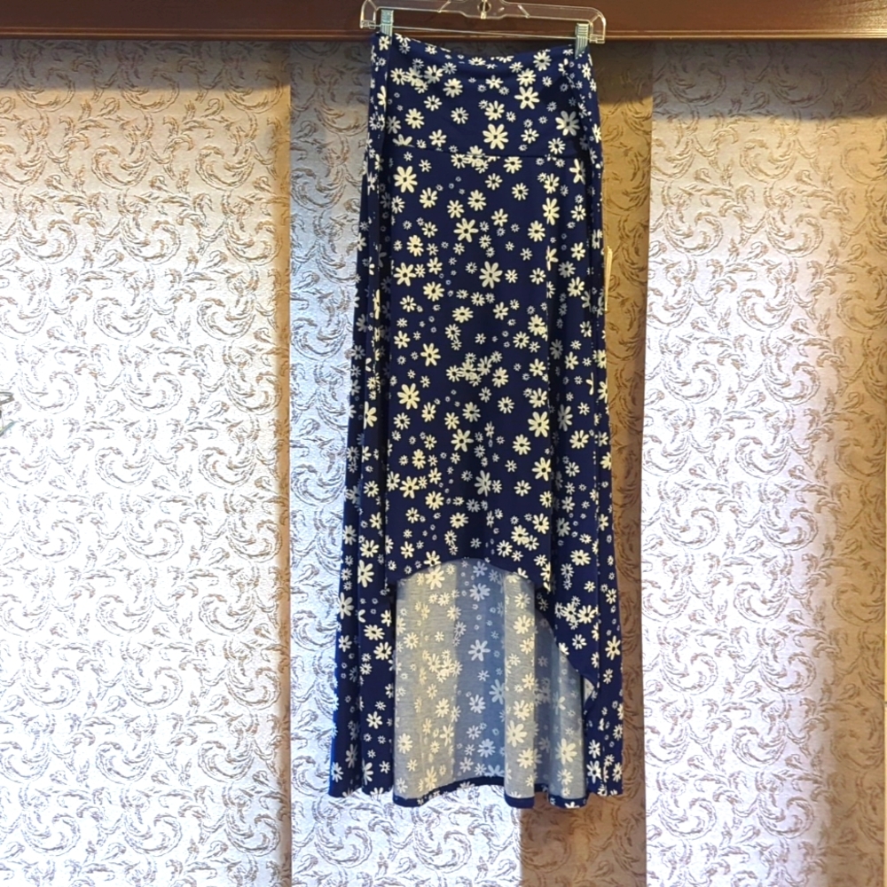 LuLaRoe Olivia High Low Skirt, size XL